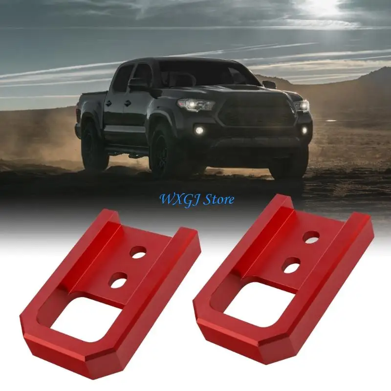 

37JE Sophisticated Rose Truck Pull Hook Safe Recovery Point T6061 Aluminum Building For Pickup truck 2024 twenty twenty six 2025