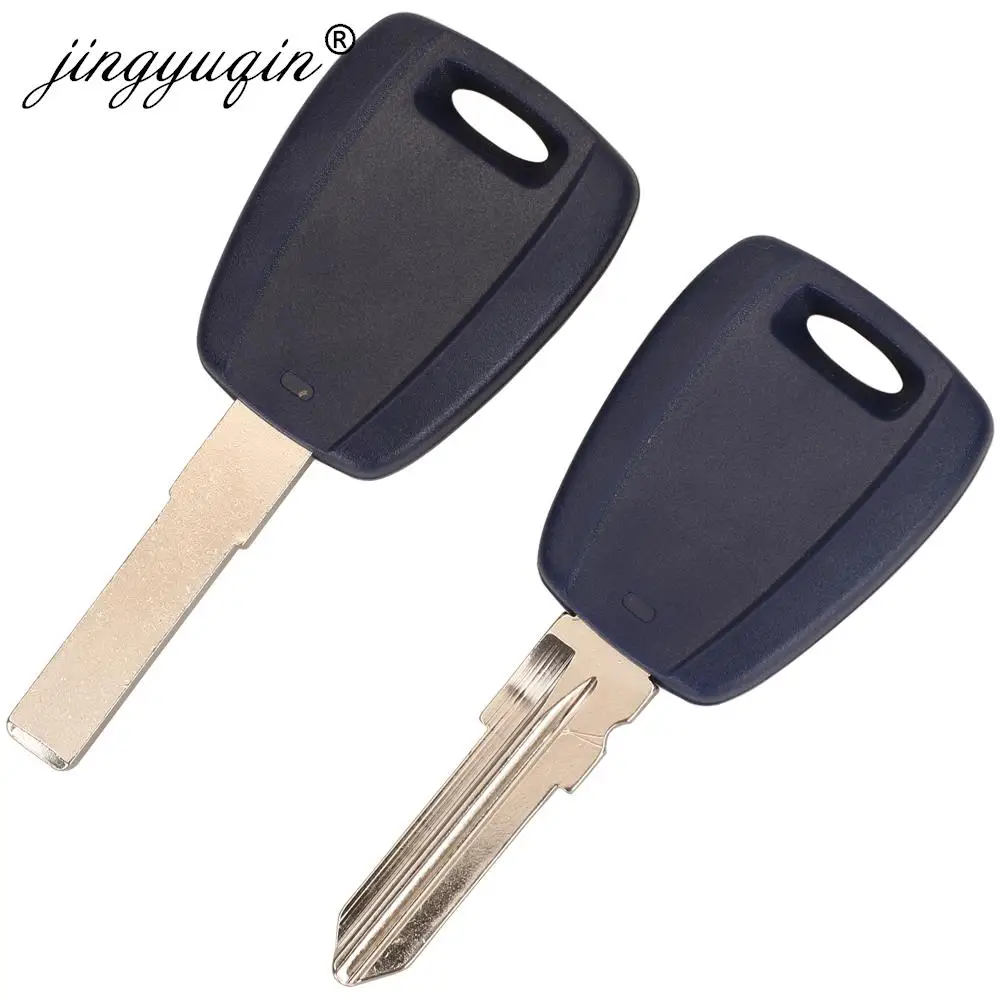 10pcs Transponder Chip Remote Car Key Shell Case For Fiat 500 Panda Fiorino Ducato Punto Brava Multipla Iveco Daily SIP22/GT15R