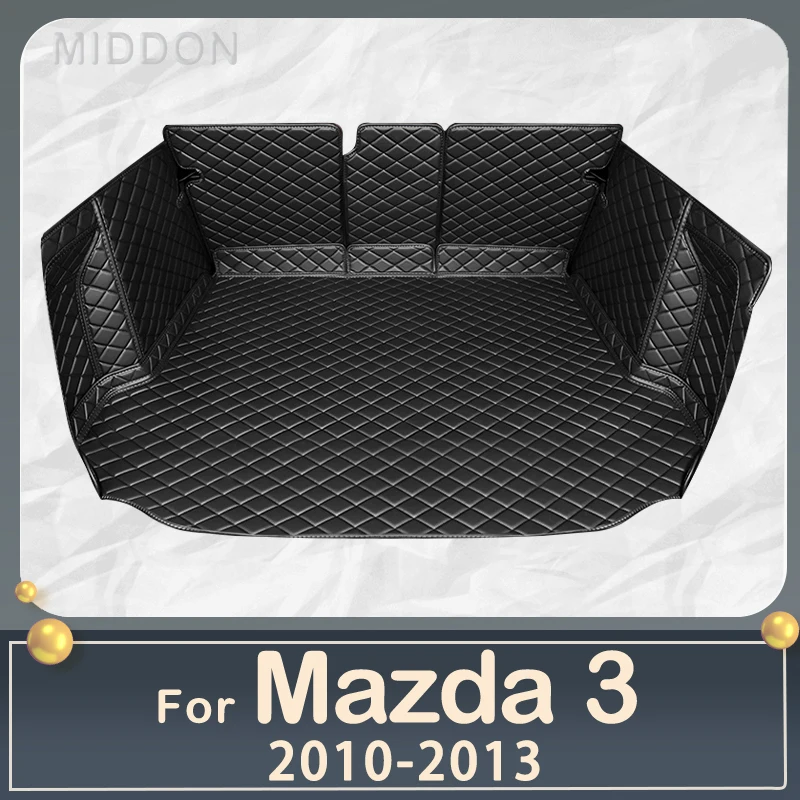 

Car trunk mat for MAZDA 3 Hatchback 2010 2011 2012 2013 cargo liner carpet interior accessories cover