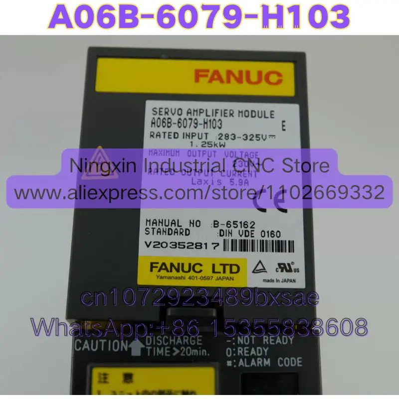 Used A06B-6079-H103 Function Intact