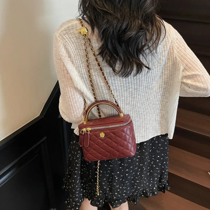 

Luxury Brand Messenger Bag Leather Handbags Women's Crossbody Bag Famous Designer Classic Elegant Tote For Ladies