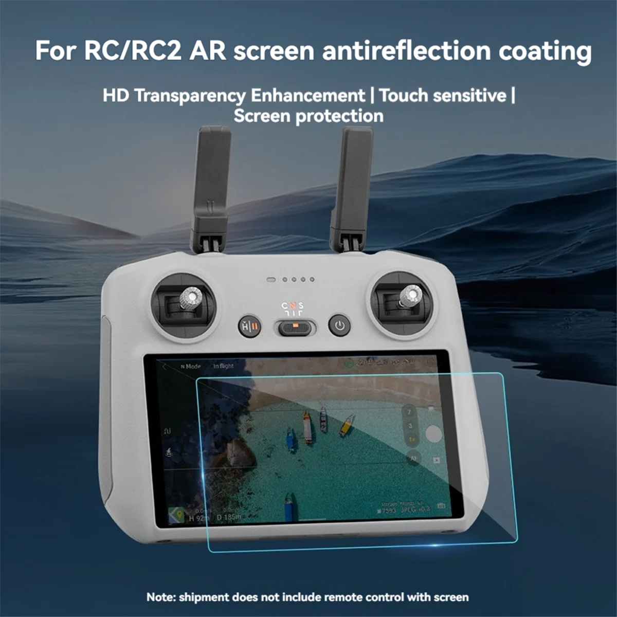 Screen Protector Film for MINI 3/4 PRO with Screen Remote Control AR Transparency Film Tempered Film Accessories