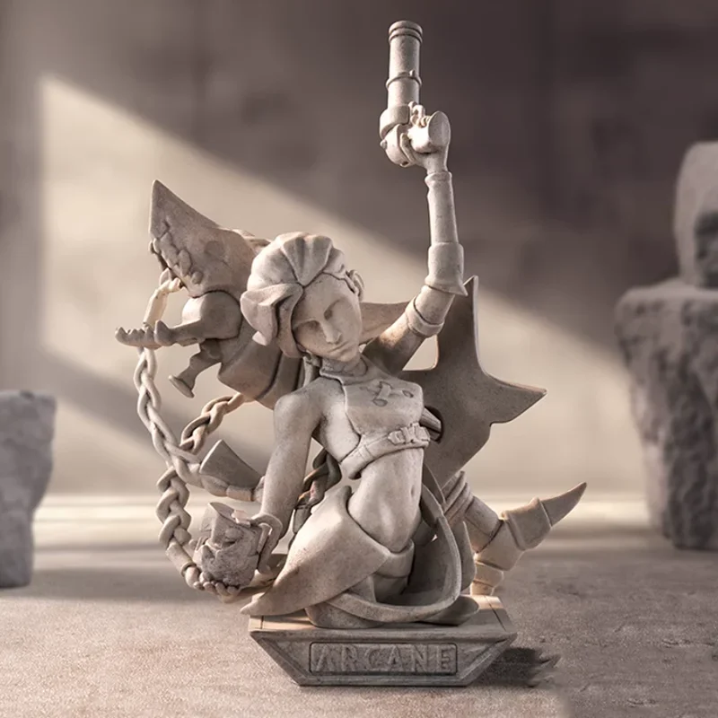 

POP MART LEAGUE OF LEGENDS ARCANE Series Blind Box Toys Kawaii Аниме Фигурка Caixa Caja Surprise Mystery Box Куклы Девочки