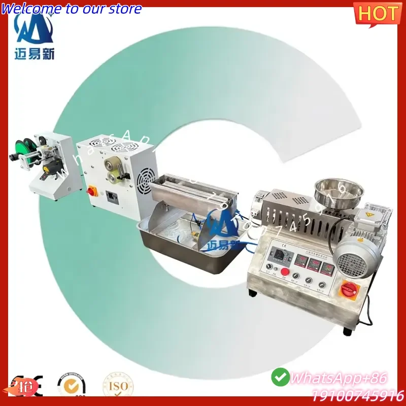 2026Hot SJ30 Desktop 3D Printer Printing Filament Production Making Machine Single Screw Plastic Extruder Line for PLA ABS