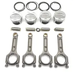 EA111 1.4TSI Forged Piston and Forged Connecting Rod Kit For VW 1.4TSI EA111 CR10:1 144mm 19mm