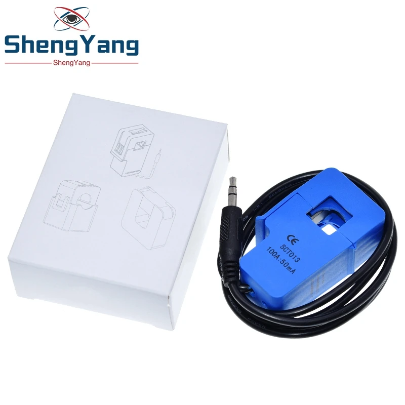 TZT High Quality 30A 50A 100A  SCT-013-030 SCT-013-050 SCT-013-000 Non-invasive AC current sensor Split Core Current Transformer