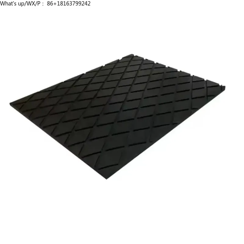 

Conveyor Belt Drive Roller Diamond Groove Cold Bonded Rubber Pulley CN Bonding Layer Lagging Rubber Plate Wear-Resistant Cutting