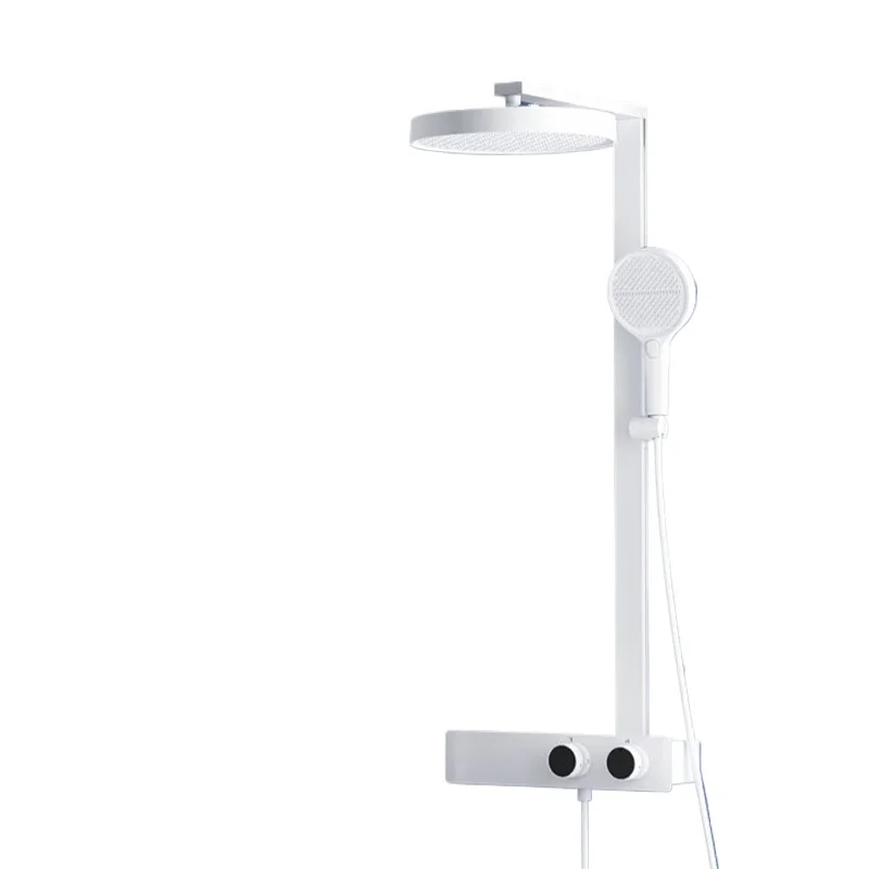 

Intelligent digital display pure copper main body mirror Yuping replacement shower shower set three-function water outlet