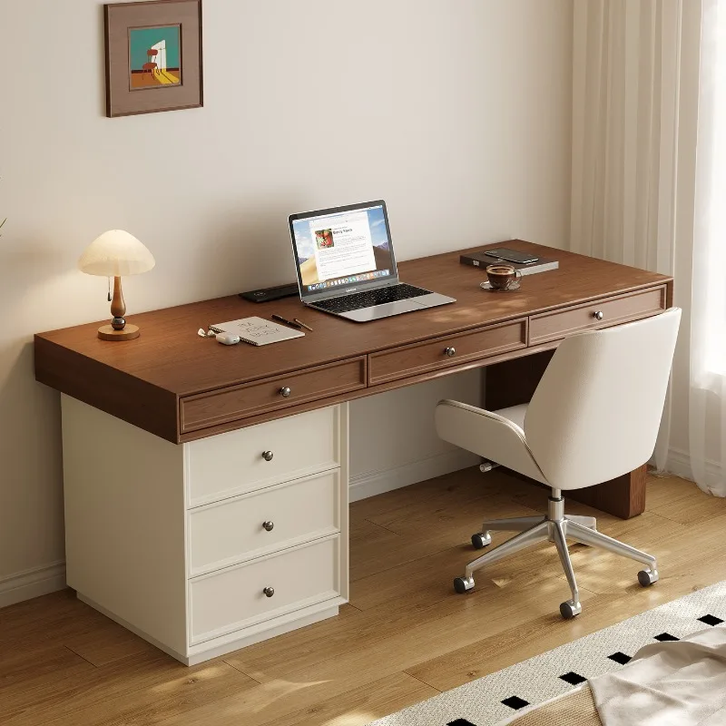 

Conference Luxury Computer Desks Rectangular Wooden Executive Study Office Desks Organizer Reading Mesa Computador Furniture