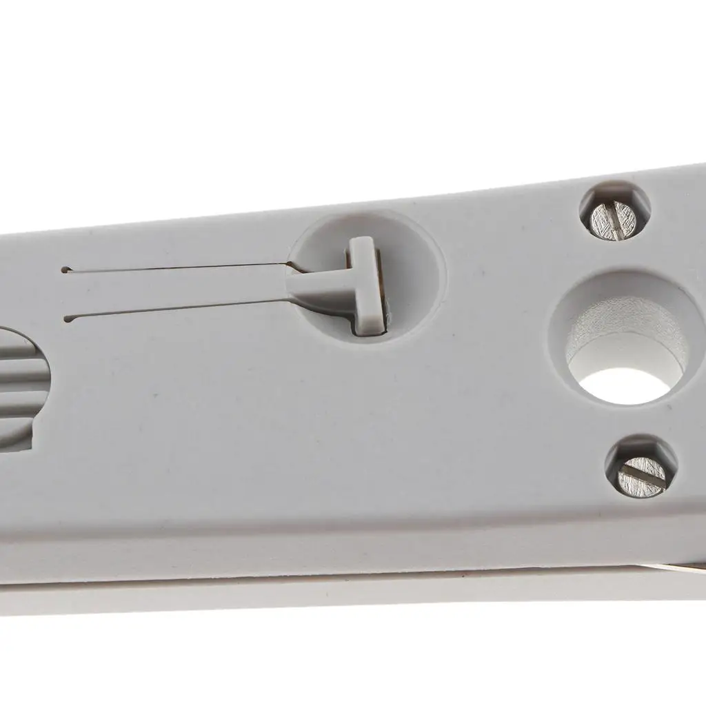 Network Wire Punch Down Impact Tool for IDC Terminal Patch Panel and Module Connection with Anti Slip Plastic Handle