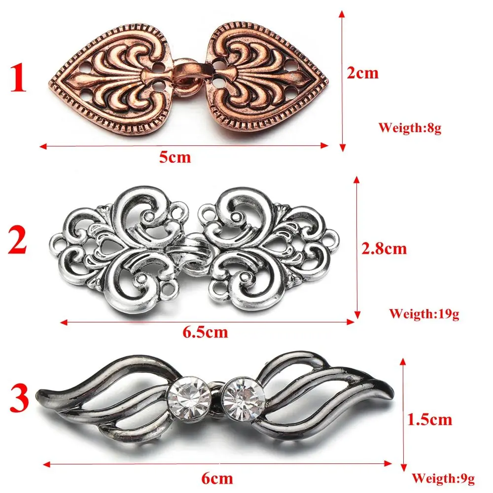 Retro Alloy Sweater Blouse Pin Fashion Cardigan Clip Sewing Trendy Charm Jewelry Fashion Accessories Sweater Clip Shawl Brooch