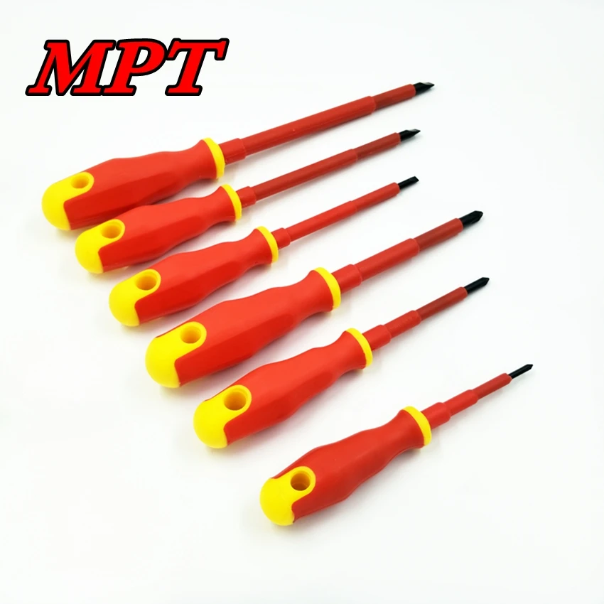 6pcs VDE Insulated Screwdrivers Set Household Electrical Screwdriver Tool