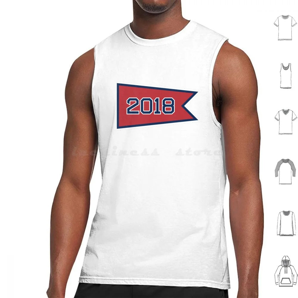 Bos 2018 Pennant Tank Tops Print Cotton Baseball Vintage Retro Big Papi David Ortiz Manny Ramirez Red Sox Hat Red