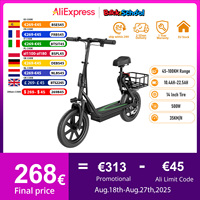 JUICEASE 500W Electric Scooter 10.4/22.5AH Battery Phone Holder Powerful Escooter 45-100KM Max Range Smart Electric Kick Scooter