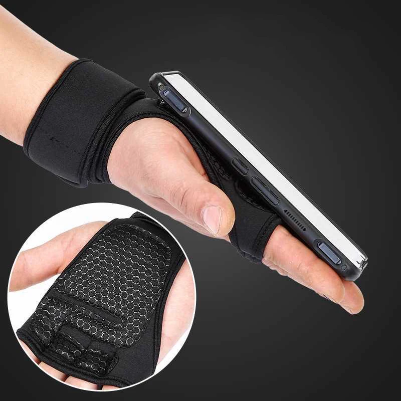 Non-slip Half Finger Training Gloves Women Men Fitness Sports Body Building Gymnastics Grips Gym Hand Palm Protector Gloves