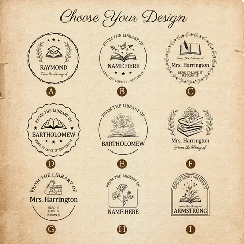 8 best sales स्टाम्प लोगो - №8