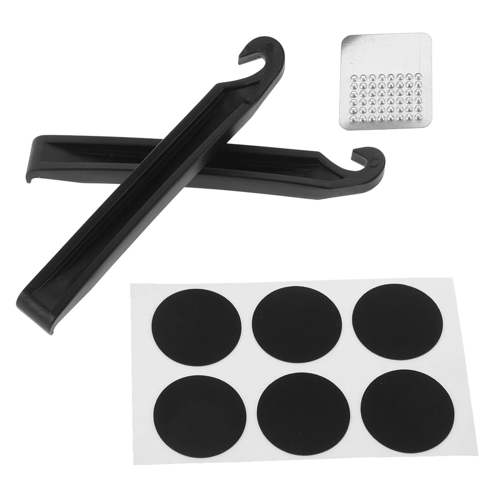 

1Set Bike Tire Repair Kit Bicycle Patch Kit Tire Lever Heavy Duty Portable Repair Tools for Mountain Road Bike Motorcycle