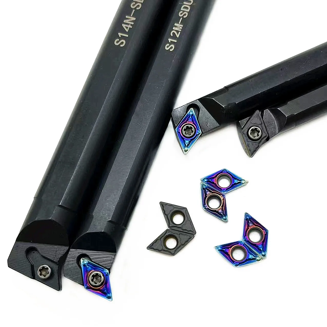 SDUCR-varilla de herramienta de torneado interno SDUCR07 S08 S10K S12M S14N S16Q para DCMT070204 KT7030, carburo para inserto de rombos DCMT