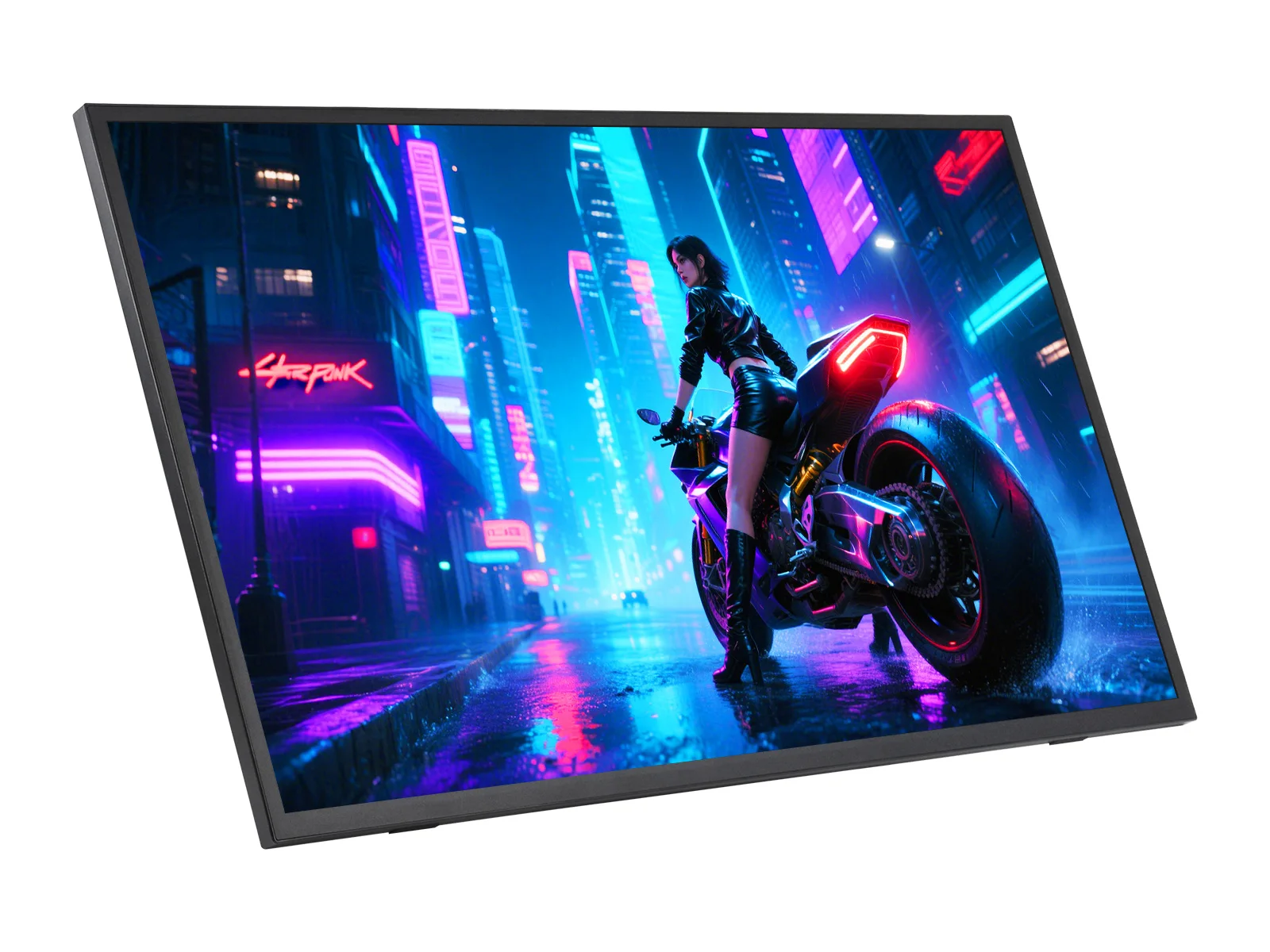 24.5″ 2K Portable Monitor,Luckfox 24.5inch 2K Portable Monitor With Stand,2560 × 1440,165Hz High Refresh Rate,178° Viewing Angle