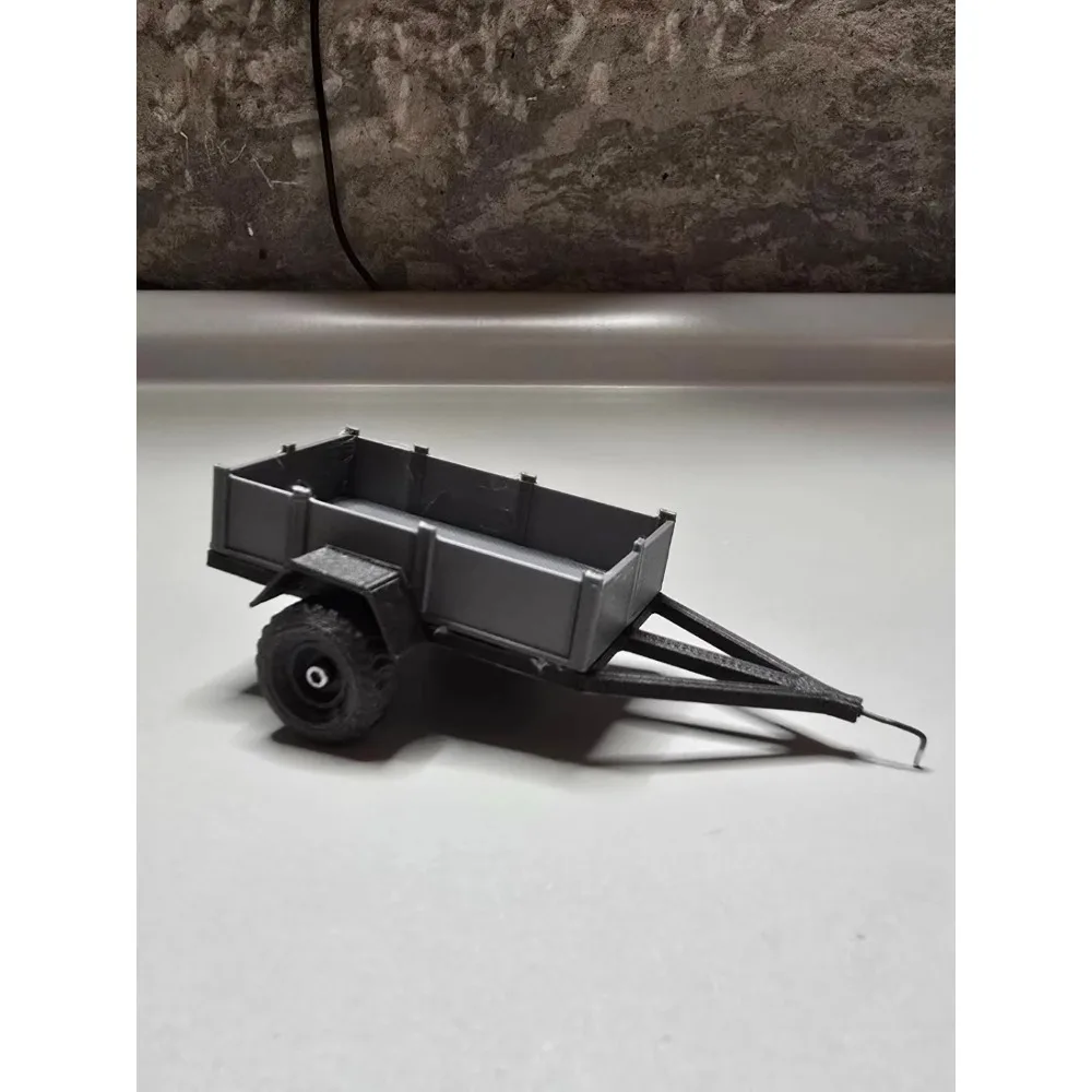 RC Scale Mini Trailer Hobby Exterior Decor Upgrade Spare Accessory 1/43 RC Car for Ask Nanfeng customizable size DIY Model Part