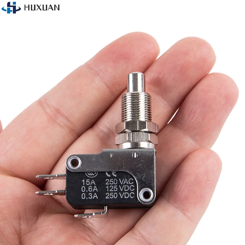 1/2Pcs V-15-1CQ Limit Micro Fretting Switch Plug Panel Type Point Action Travel Switch