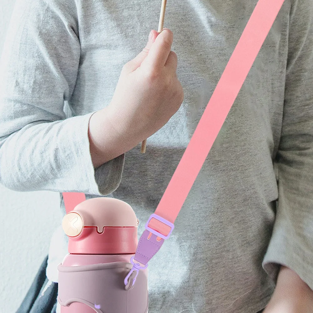 

2Pcs Insulated Cup Shoulder Strap Wear-Resistant Adjustable Bottle Carrier for Stainless Steel Glass Plastic Bottles Outdoor