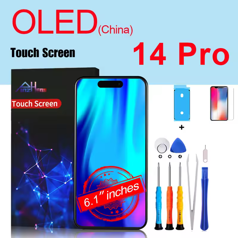PINZHENG High Quality Screen INCELL LCD OLED For iPhone 14 Pro 15 Plus 13 Pro Max Display For iPhone Replacement With Tools - Image 8