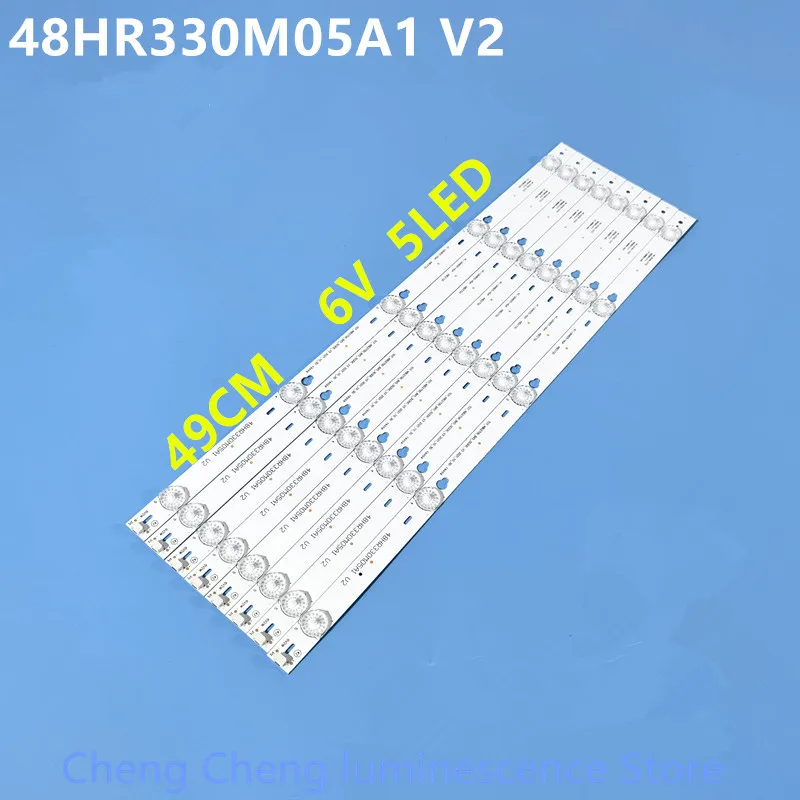 

8Pieces/lot FOR L48F3800A 4C-LB4805-YHEX1 LED Backlight (LVF480CS0T E29) 48HR330M05A1 V2 100%NEW