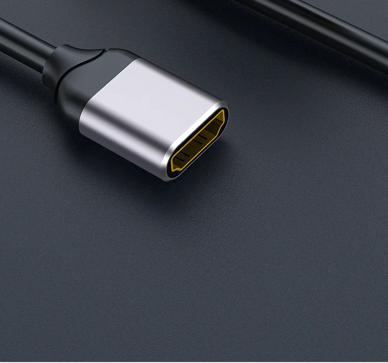 HDMI 2,1 Verlängerung Stecker zu Buchse Kabel 8k 60Hz/4k 144Hz/2k 165Hz HD HDMI-Kabel unterstützen dynamische HDR für TV, Displays, Projektoren – Detail 10