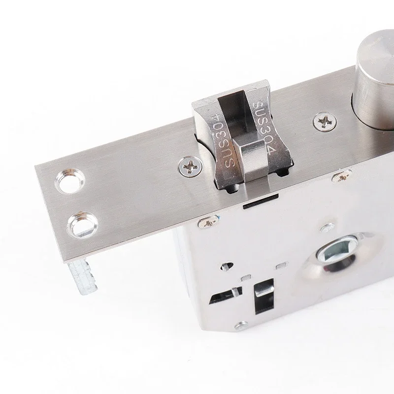 Lock Body, All Steel Square Tongue, Cylindrical Anti Jamming Gear, Double Active, Double Fast Anti-theft Door Lock Body