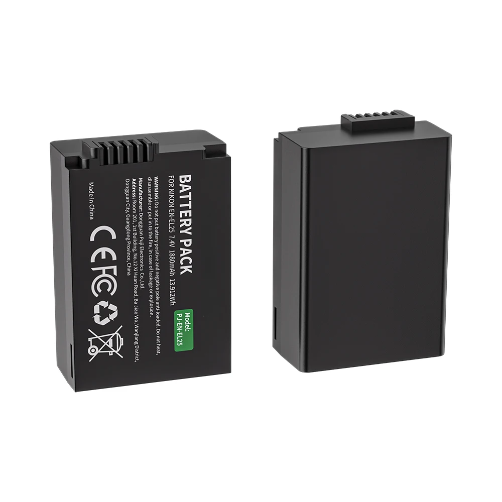 PHOMAX EN-EL25 EN-EL25a ENEL25 7.4V 1880mAh Akumulator litowo-jonowy do aparatów cyfrowych bezlusterkowych Nikon Z50 Z30 ZFC — zdjęcie produktu 7