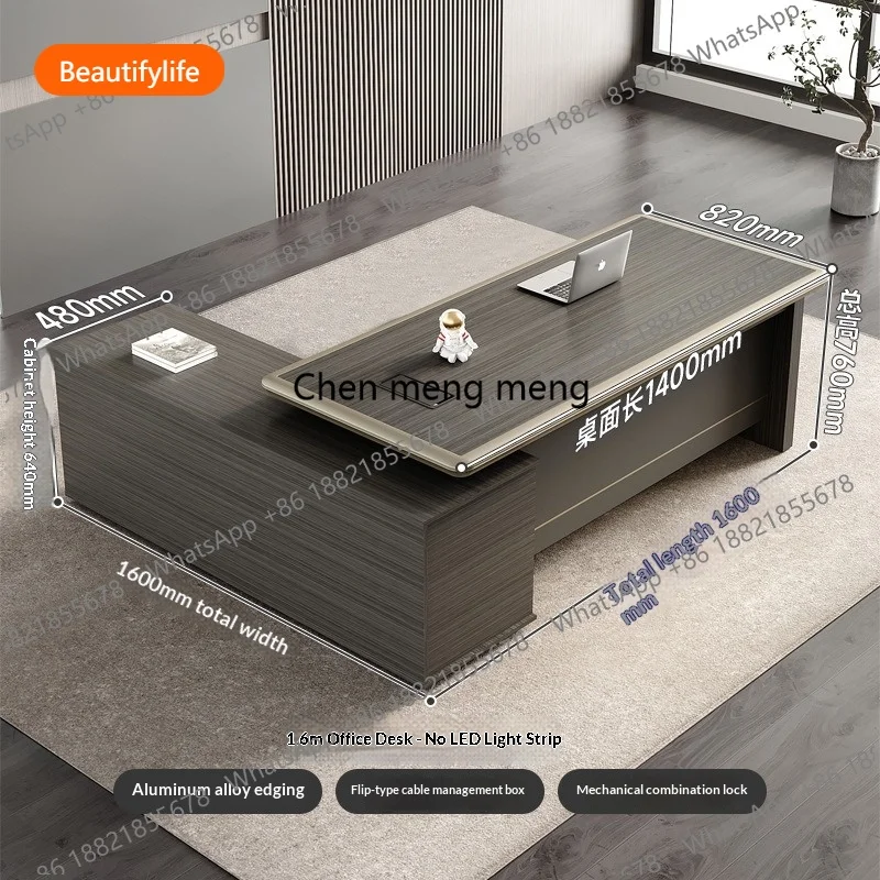 Escritorio A55 con altura ajustable, mesa de jefe, mesa de trabajo, mesas para oficinas, mesa multifuncional, escritorios de estudio