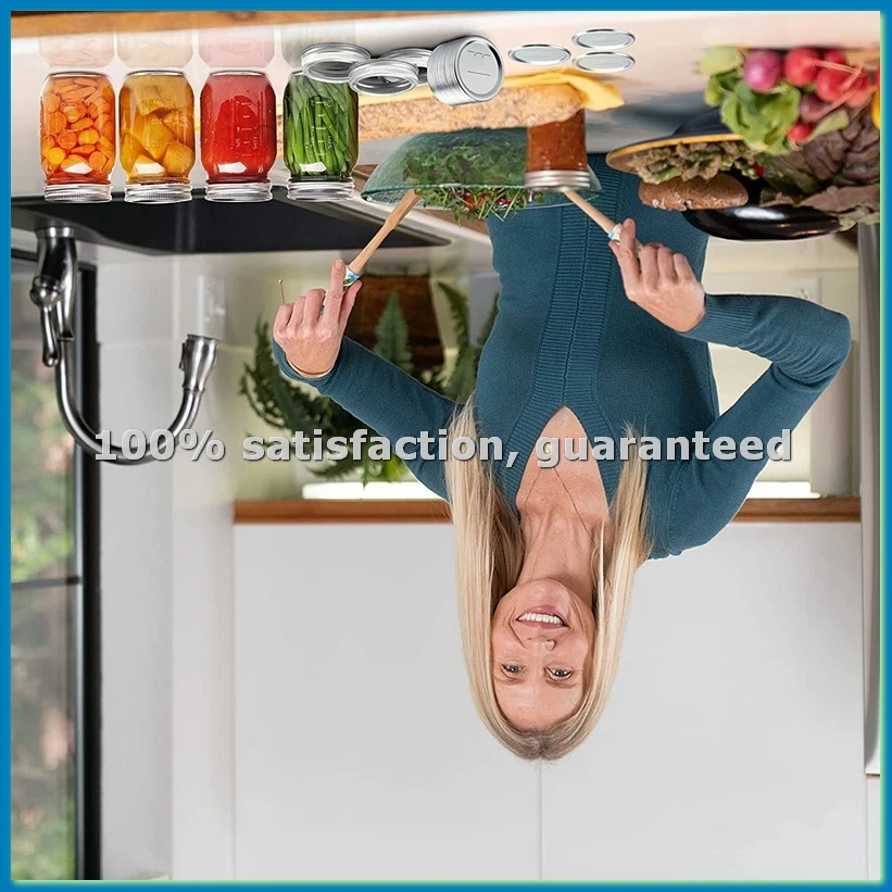 

Крышки для консервирования 70 мм, 98 штук, стандартные, для банок Ball и Kerr - Разъемные металлические крышки для консервирования - ABWY