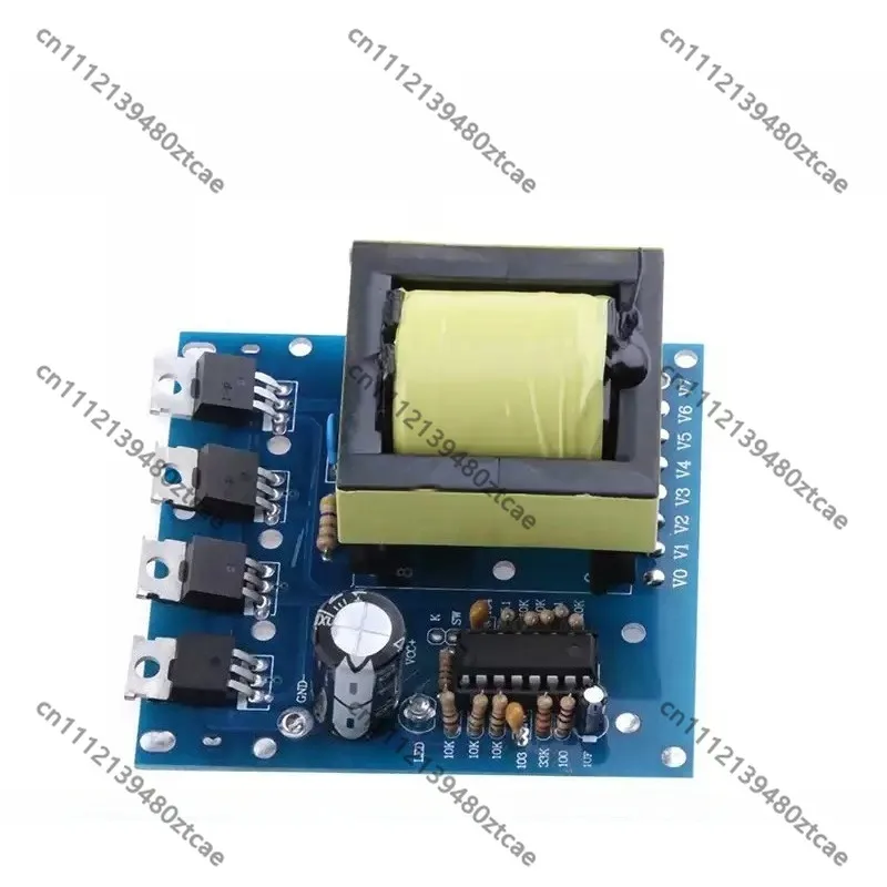 500W Inverter Boost Module,DC 12V 24V to AC 18V 0‑220V‑380V Converter Module