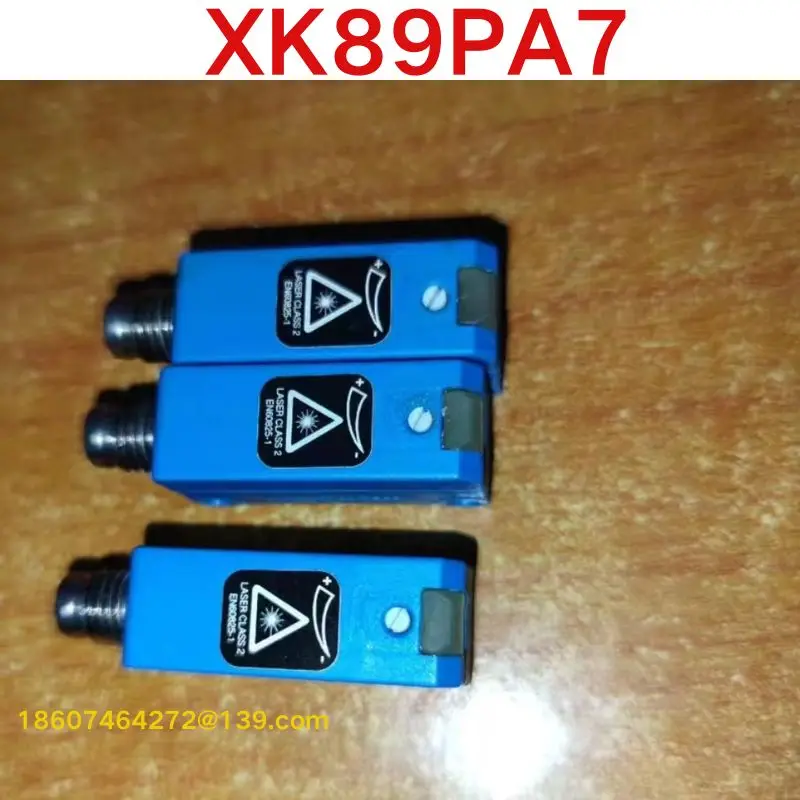 Second-hand test OK.  Laser photoelectric sensor XK89PA7