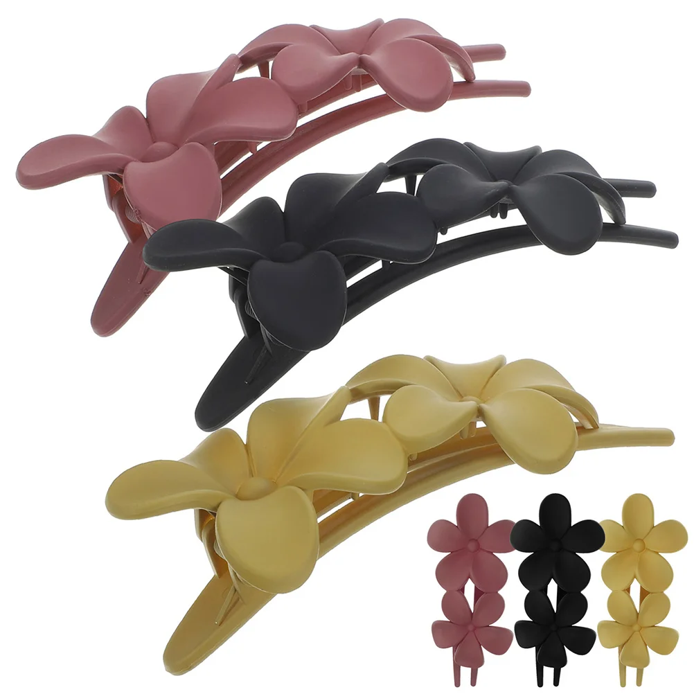 

6Pcs Premium Flower Hair Clips for Women Fashion Alligator Barrettes for Weddings Parties Everyday Elegance Style