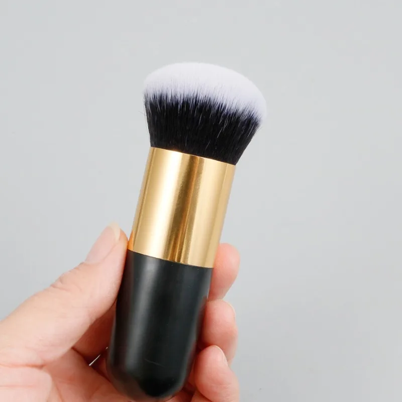 1 Uds. Brochas de maquillaje de gran tamaño, brochas para base en polvo, colorete facial, cosméticos grandes, herramientas de maquillaje para base suave, brocha facial suave