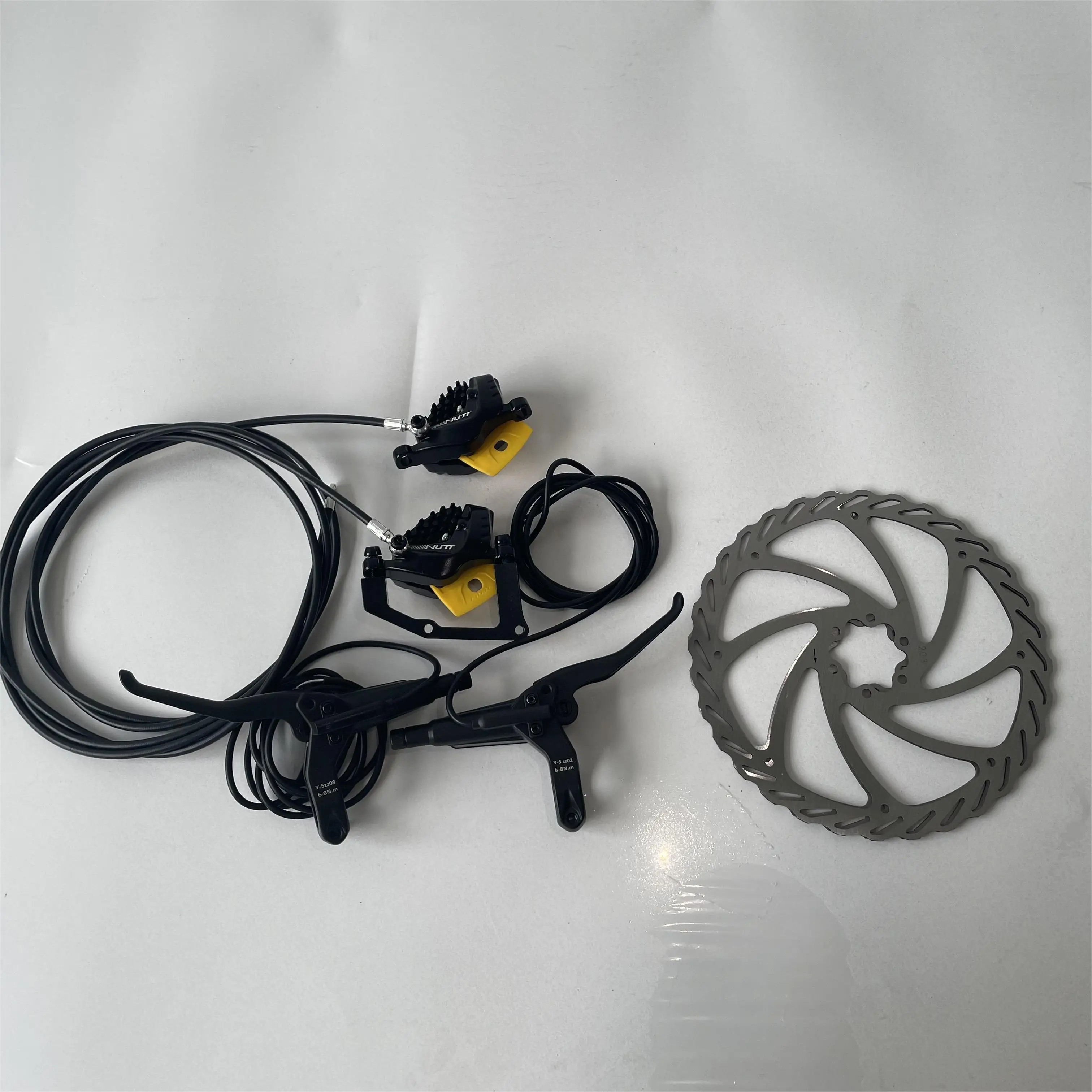 E-Bike MTB Hydraulic Disc Brake Set Aluminum Alloy Electric Bike Motorcycle Power Control Shifter Cut Power Off Bicycle Brakes