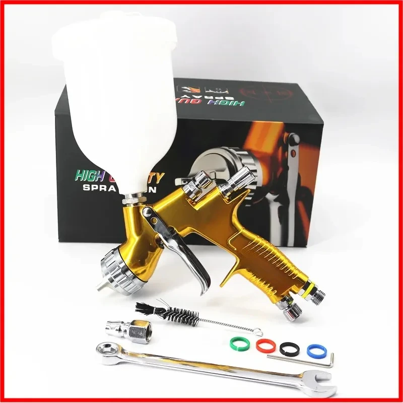 

High Quality Car Paint Spray Gu-n TE20/T110 1.3mm Nozzle Paint Gu-n Water Based Air Spray