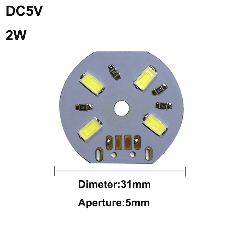 1Pcs DC5V USB Light color Dimmer controller 1.5m 3keys cable with LED Lamp Board 2W 3W Light Source white /Warm