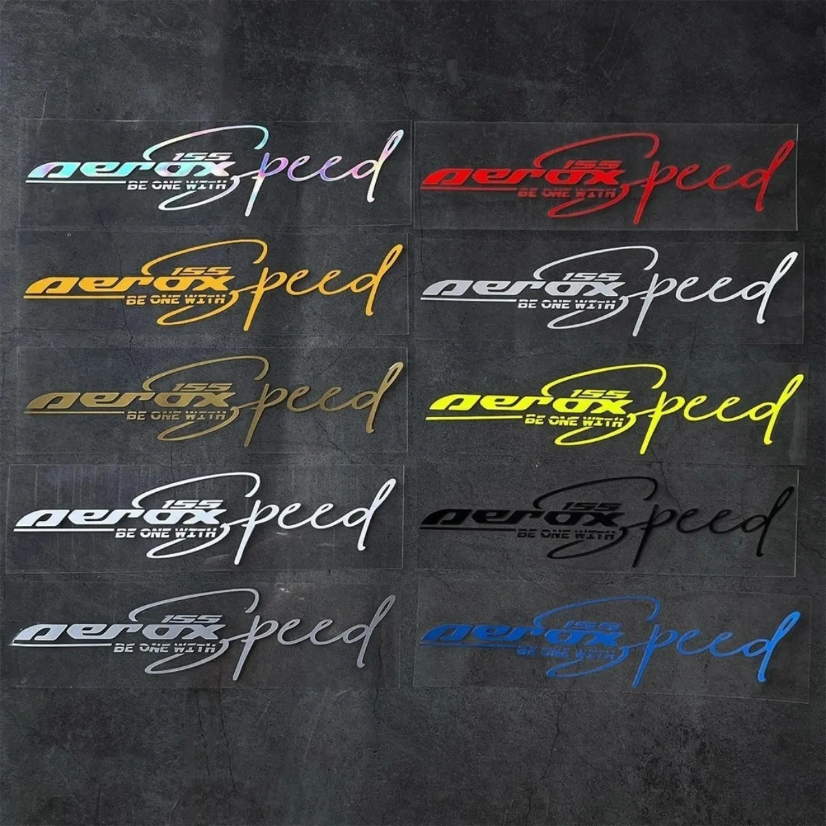 Reflective Waterproof Motorcycle Stickers Motor Bike Scooter Head Body Windshield Accessories Decal For YAMAHA AEROX155