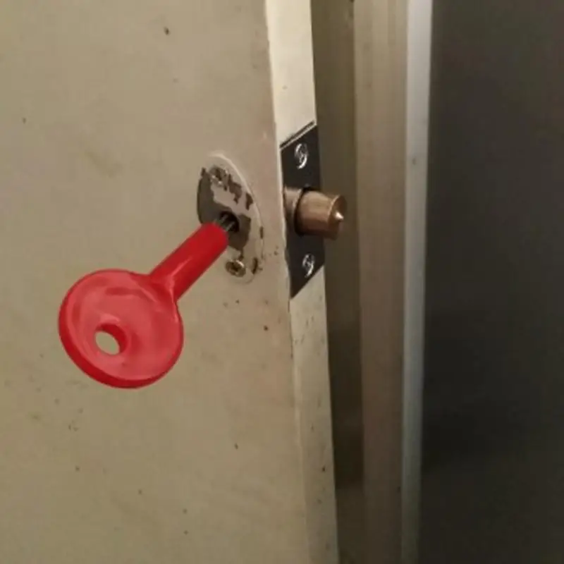 Stainless Steel 304 Pipe Lock Mortise Invisible Door Lock for Fire Door Escape Aisle Emergency Corridor Security Exit