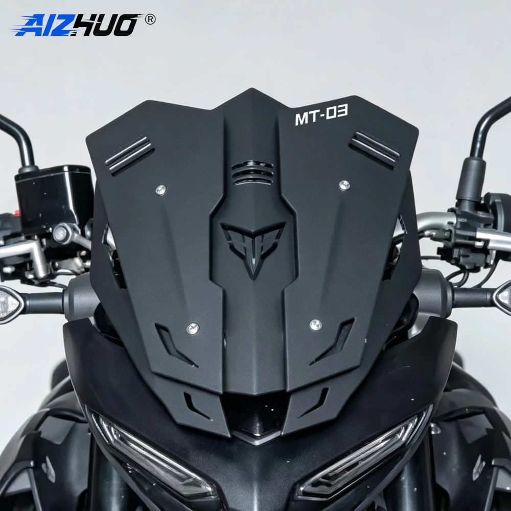 

For YAMAHA MT03 MT-03 MT 03 2020 2021 2022 2023 MT25 MT-25 Motorcycle Windshield WindDeflector Guard Windscreen Windproof Hood