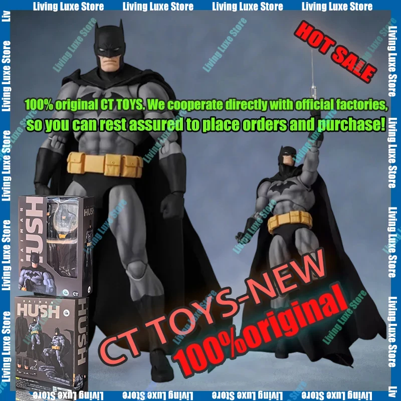 

В наличии CT Toys Фигурка Бэтмена Бэтмена Mafex 126, фигурки героев DC, лига Справедливости, фигурка ччепа, коллекция темных рыцарев, игрушка