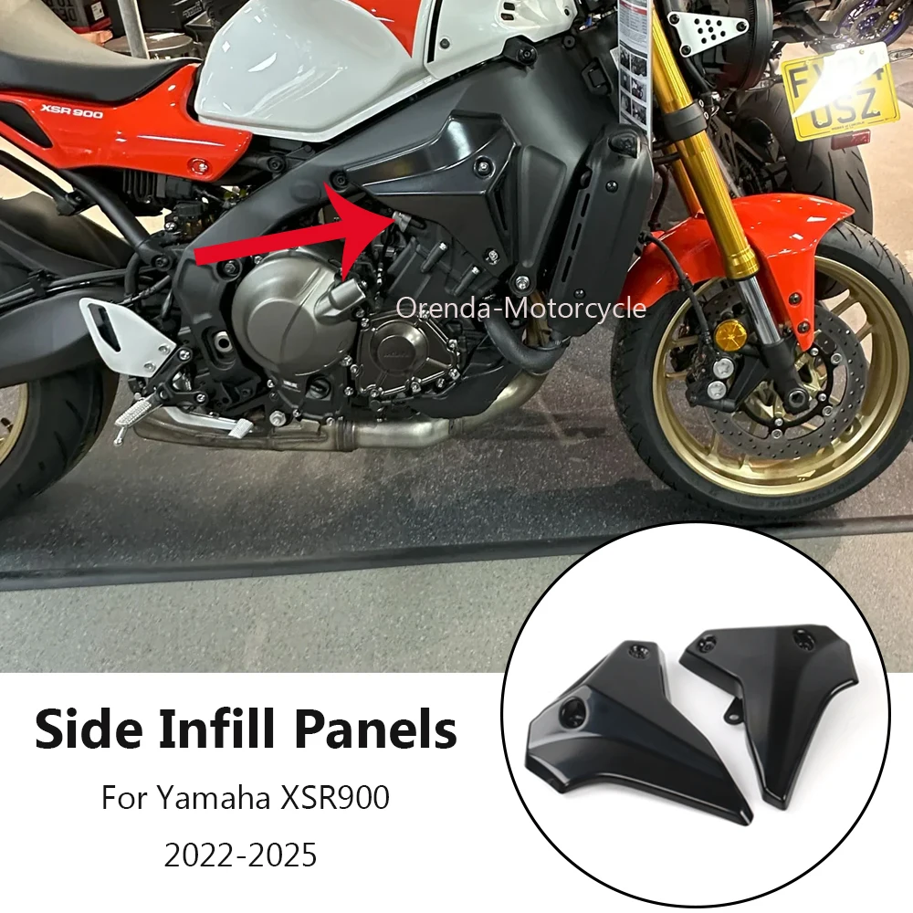 

For Yamaha XSR900 2022-2025 New Motorcycle Accessories ABS Front Infill Panels Side Panels Covers Side Frame Fairing Kits