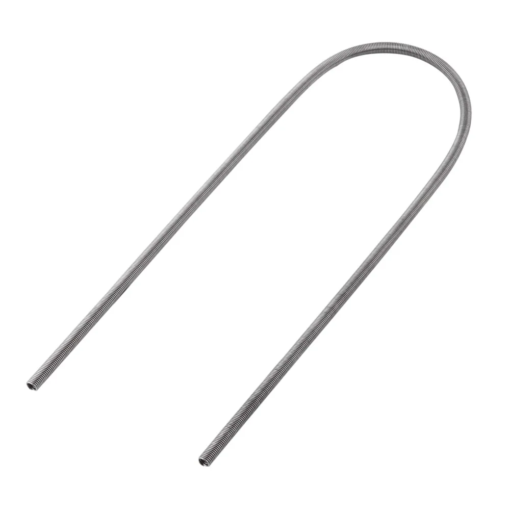 2PCS Durable 220V Heating Coils 1500W Silver High Resistance Wire Furnace Heater Wire Kiln Furnace