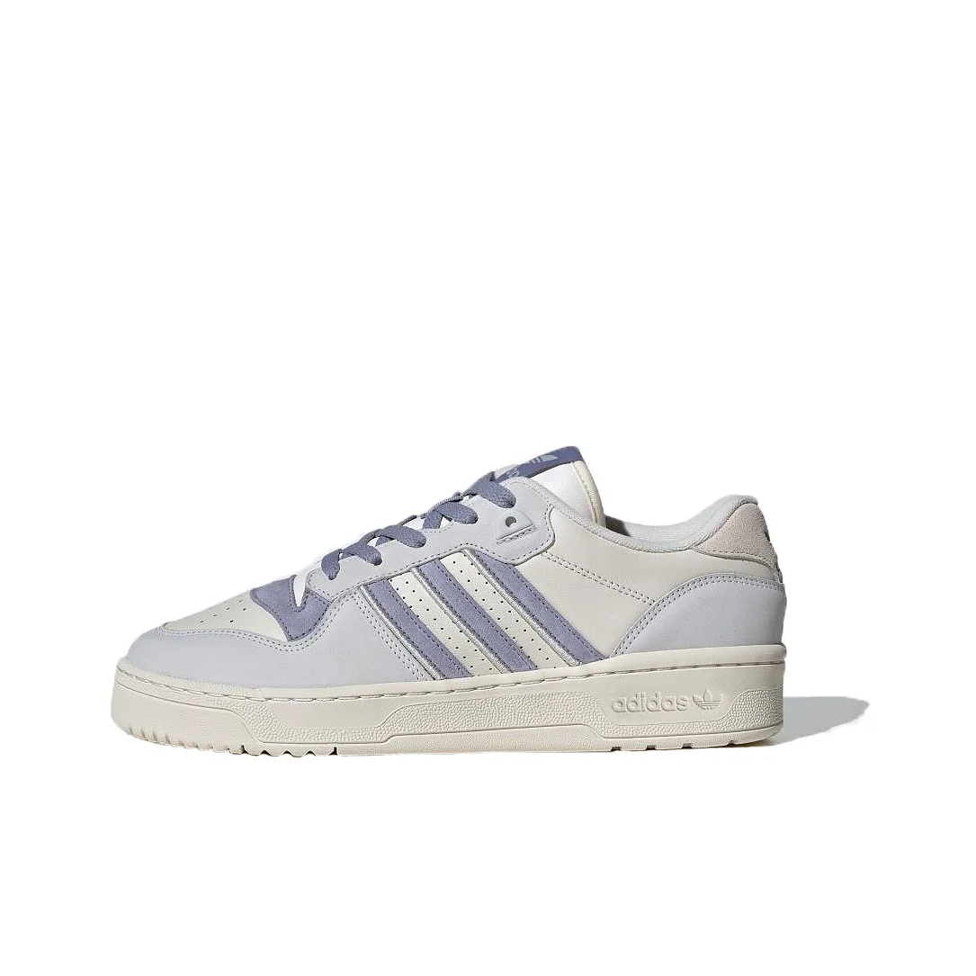 Adidas Originals Rivalry Low top Skateboard Shoes Unisex White Purple IH0502
