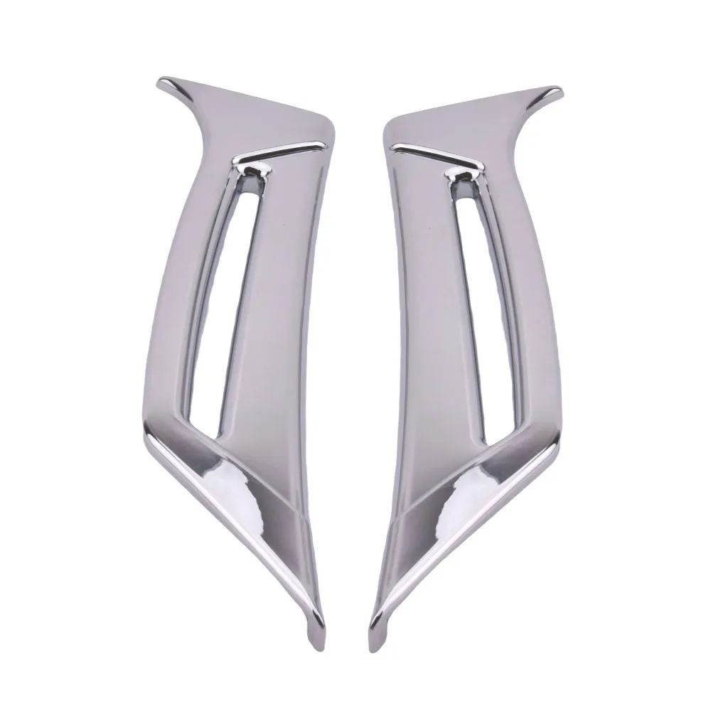 

For Honda Goldwing 1800 2012 to 2017 GL1800 Gold Wing GL 1800 Motorcycle Chrome Fairing Intake Scoops Audio Comfort