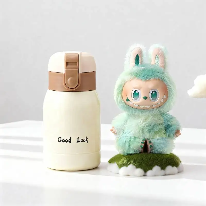 

POP MART THE MONSTERS Серия Forward High Energy: Кукла LABUBU, Настольная термокружка, Офисный декор, Термос, Милое украшение