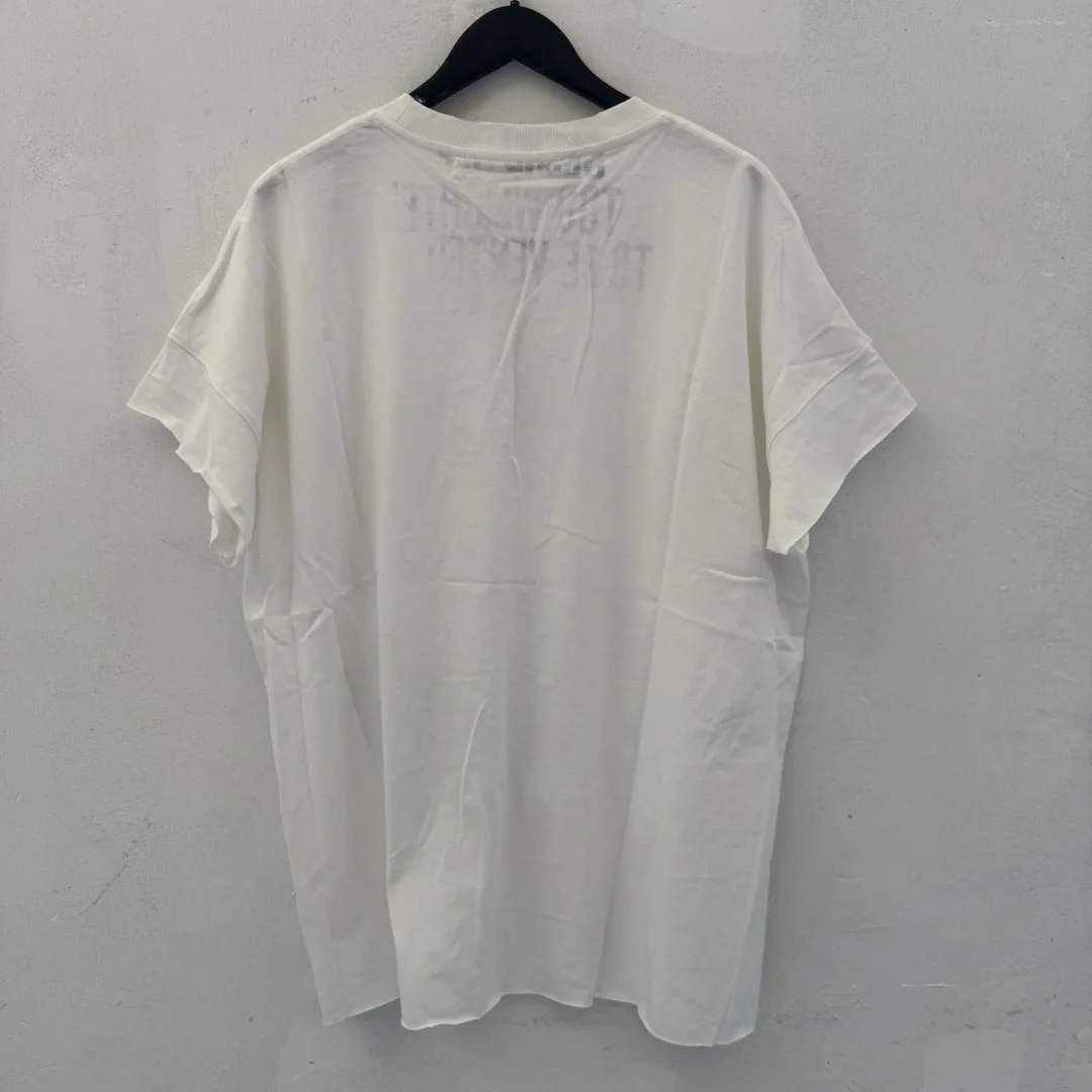 26ss SECND SLF Sleeveless Destroyed Vest T Shirt Men Women Best Quality Tee Tops T-Shirt